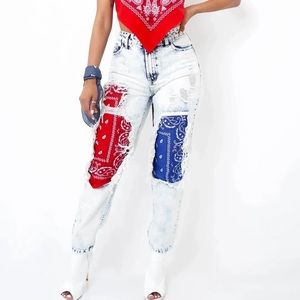 Bandana jeans